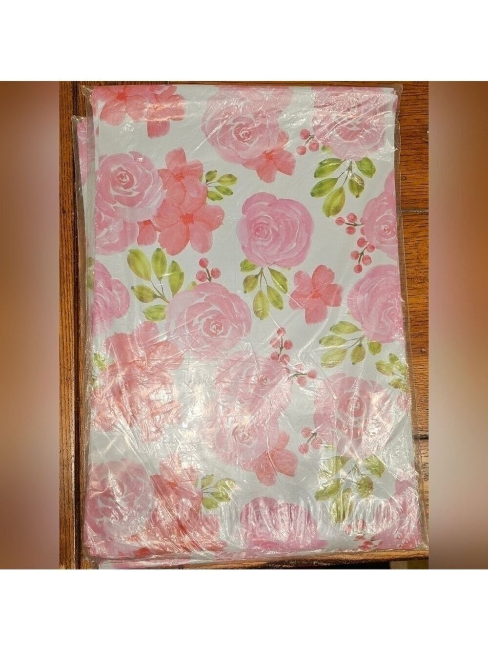 Ten 10x13 poly mailers watercolor rose pattern